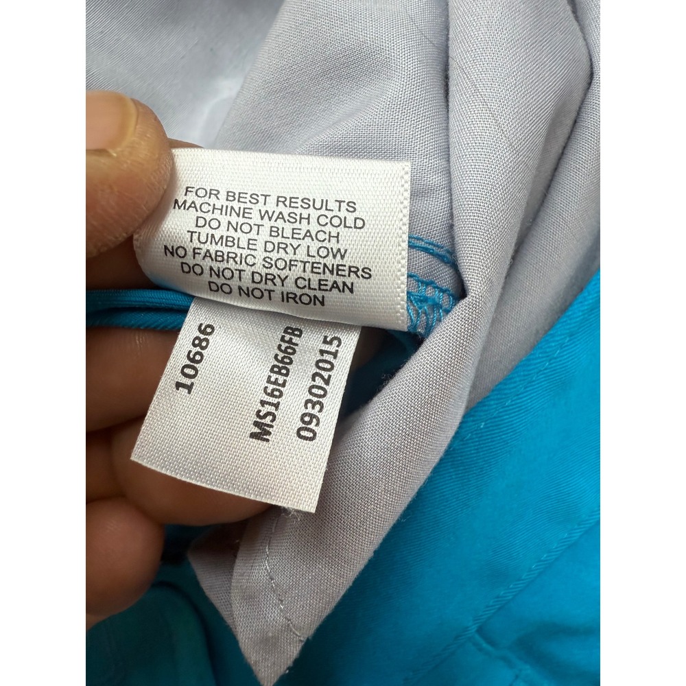 Peter Millar Wicking Performance Pants 34x30 Teal… - image 7